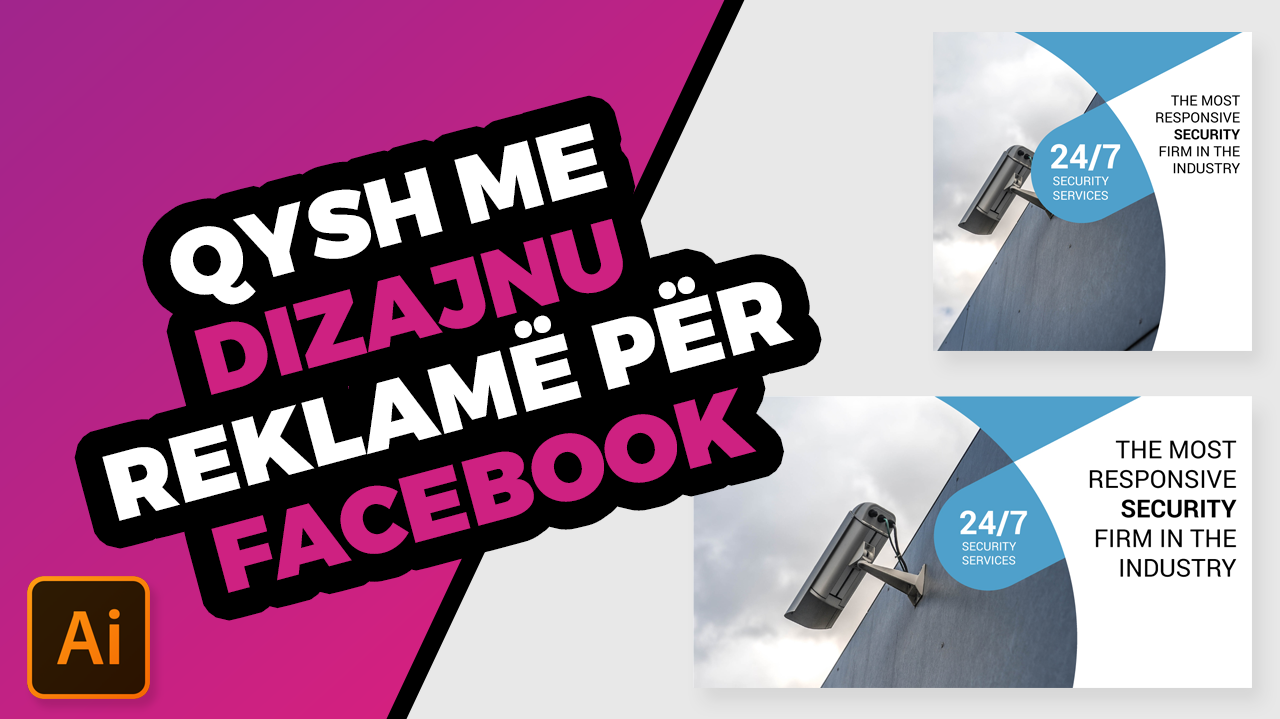 Materiale Reklamash Qysh me dizajnu reklamë për Rrjetet Sociale me Adobe Illustrator ...