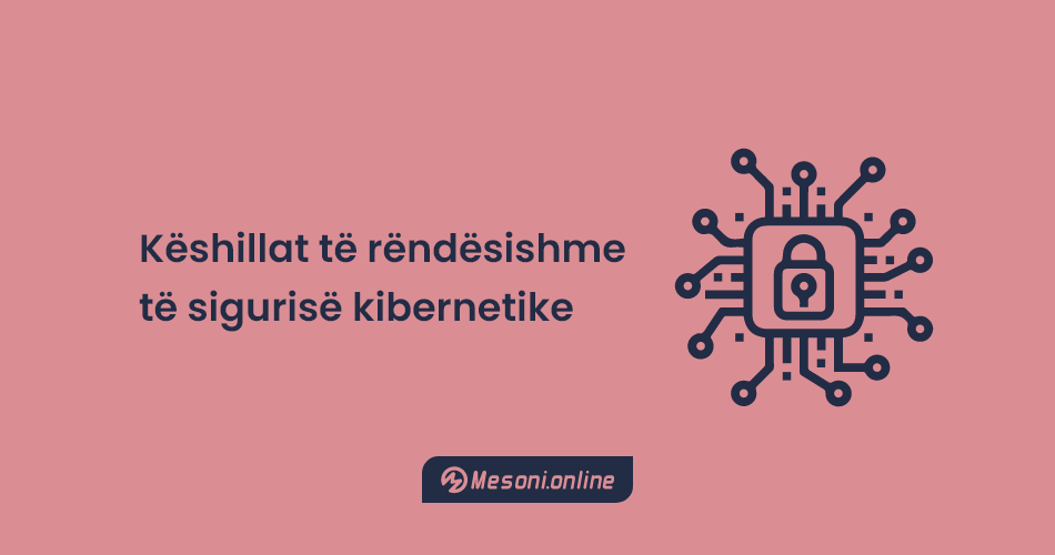 Këshillat të rëndësishme të sigurisë kibernetike