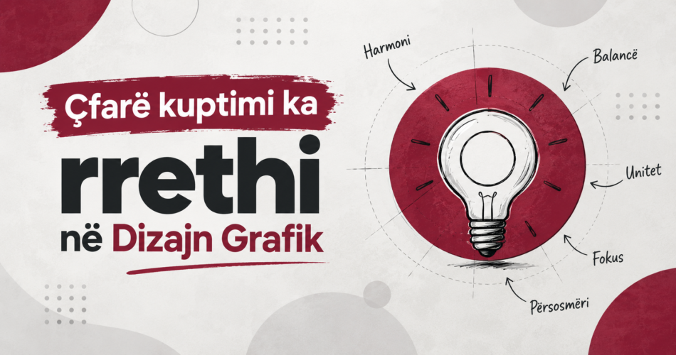 Çfarë kuptimi ka rrethi në Dizajn Grafik