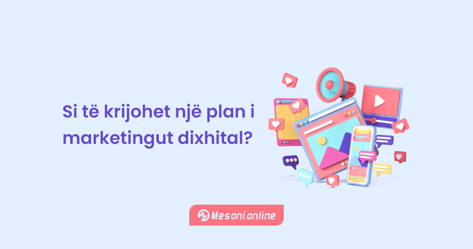Si të krijohet një plan i marketingut dixhital?