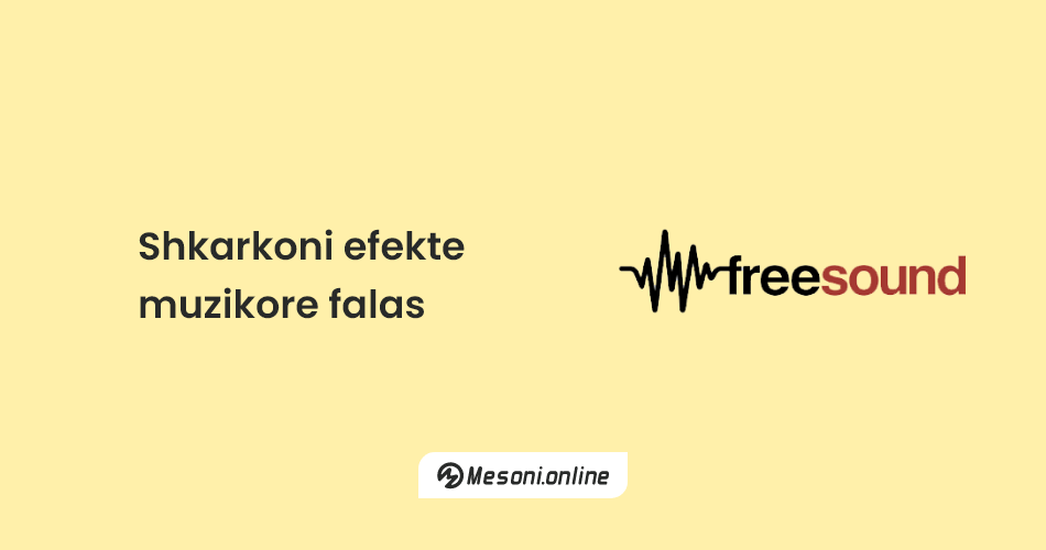Shkarkoni efekte muzikore falas