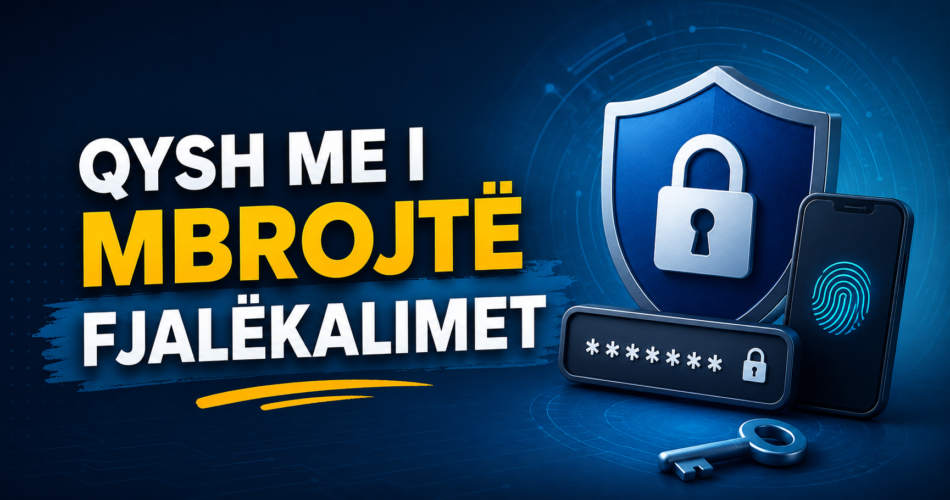 Qysh me i mbrojtë fjalëkalimet