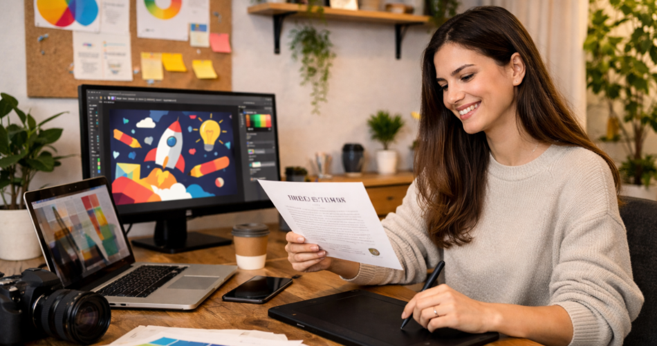 A ju duhet një diplomë për me punu dizajner grafik?