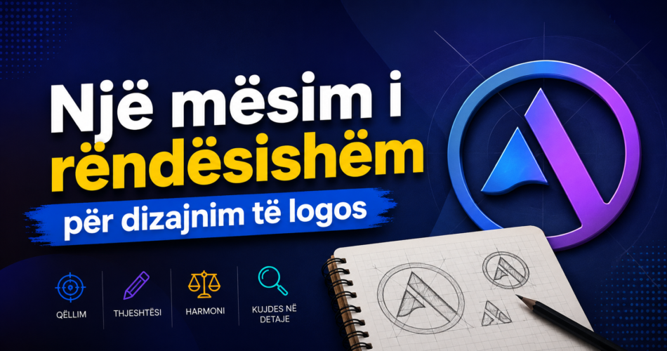 Një mësim i rëndësishëm për dizajnim të logos