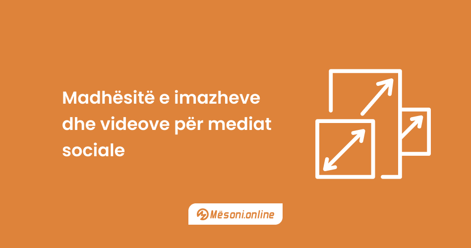 Madhësitë e imazheve dhe videove për mediat sociale