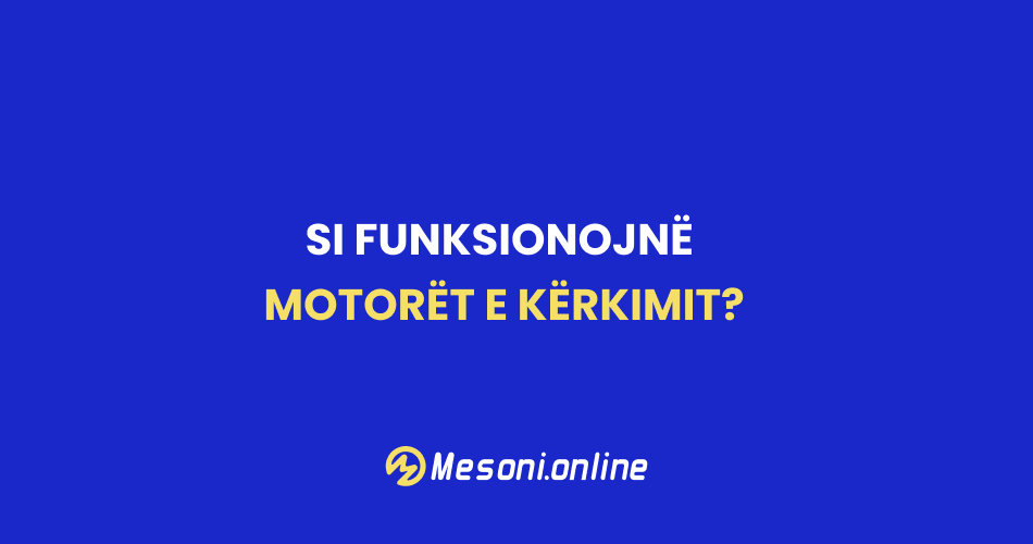 Si funksionojnë motorët e kërkimit?