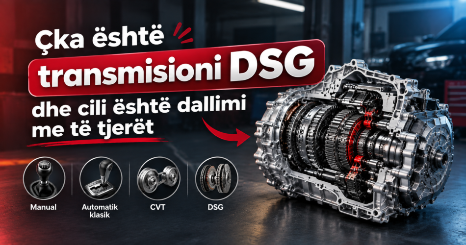 Çka është transmisioni DSG dhe cili është dallimi me të tjerët