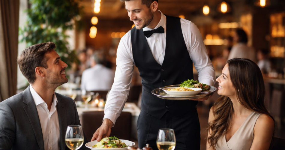 Etika dhe profesionalizmi në punë si kamarier në restorant