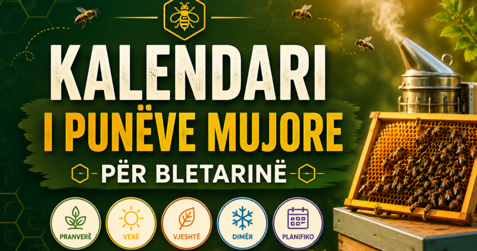 Kalendari i Punëve Mujore për Bletarinë