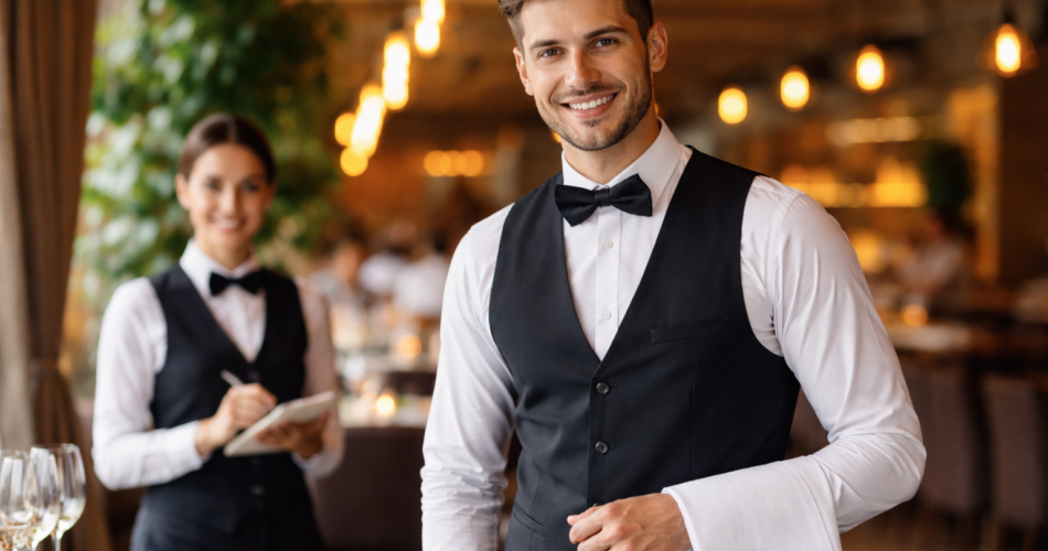 Pamja dhe higjiena personale për kamarierë në restorante