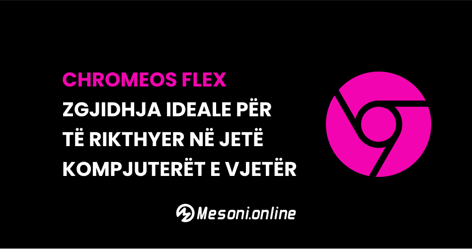 ChromeOS Flex – Zgjidhja ideale për të rikthyer në jetë kompjuterët e vjetër