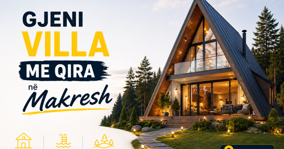 Gjeni villa me qira në Makresh