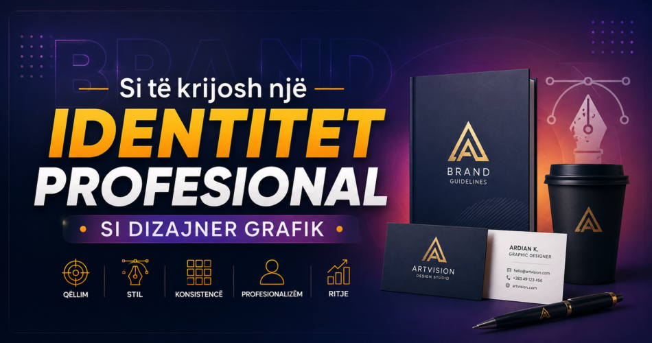 Si të krijosh një identitet profesional si dizajner grafik