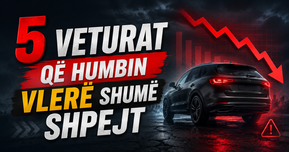5 veturat që humbin vlerë shumë shpejt