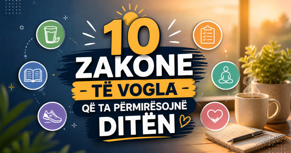 10 zakone të vogla që ta përmirësojnë ditën