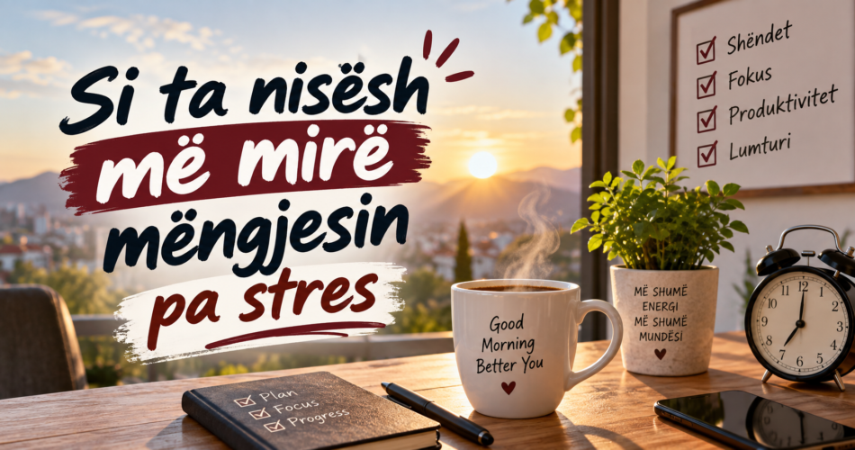 Si ta nisësh më mirë mëngjesin pa stres