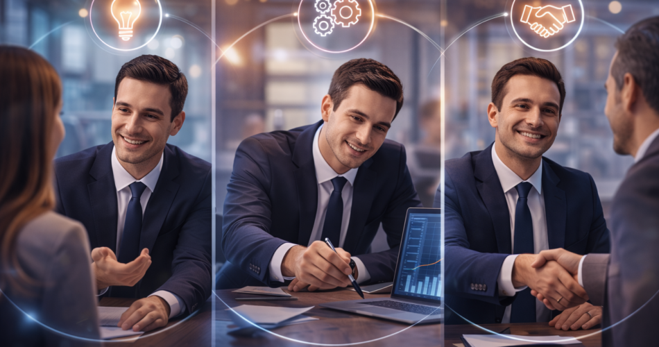 3 rolet bazë të një shitësi të fuqishëm