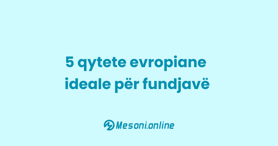 5 qytete evropiane ideale për fundjavë
