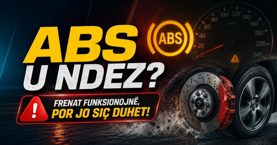ABS u ndez? Frenat funksionojnë, por jo siç duhet!