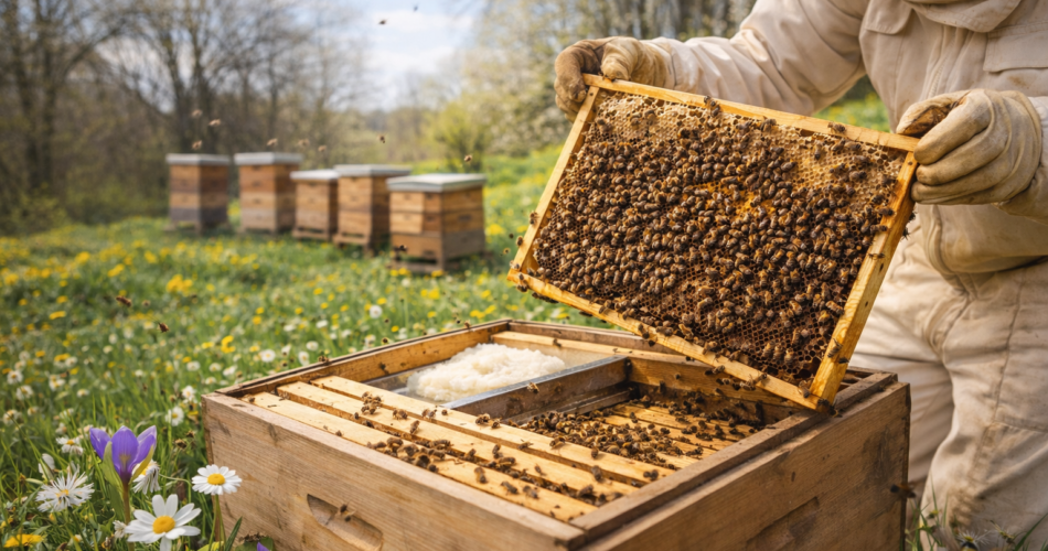 Çfarë duhet të bëjë bletari në muajin mars?