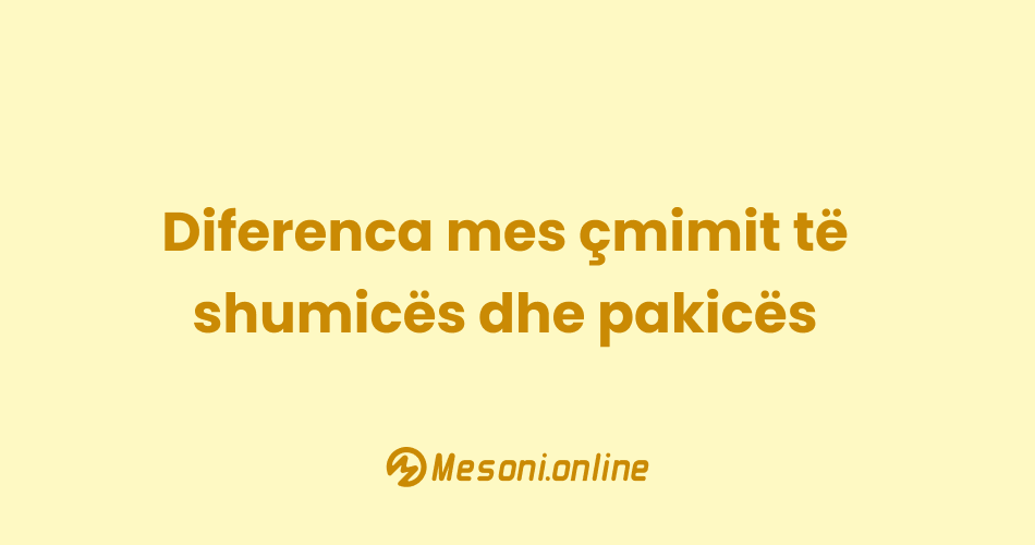 Diferenca mes çmimit të shumicës dhe pakicës