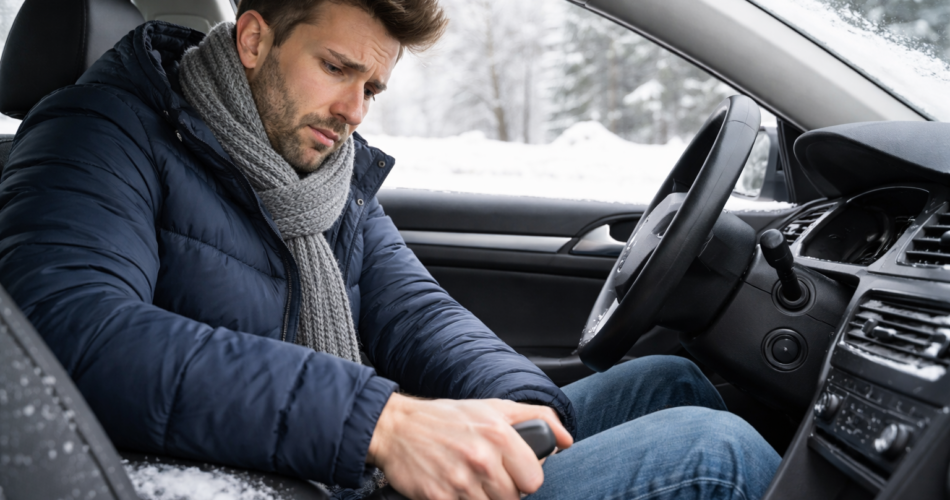 Gabimet e zakonshme me frenën e dorës në dimër