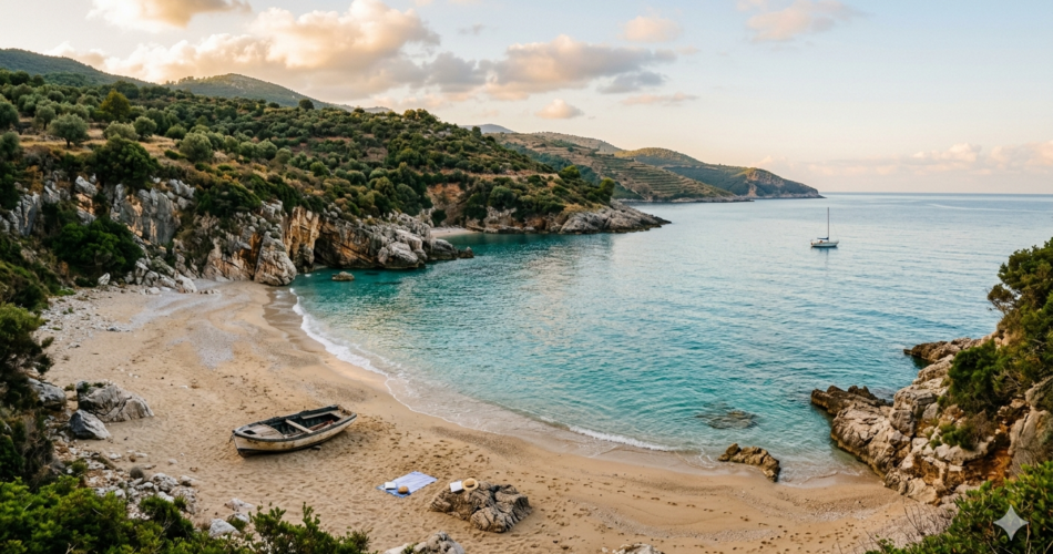 Plazhe të qeta në Shqipëri larg turmave