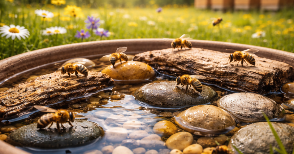 Pse është e rëndësishme uji për bletët?