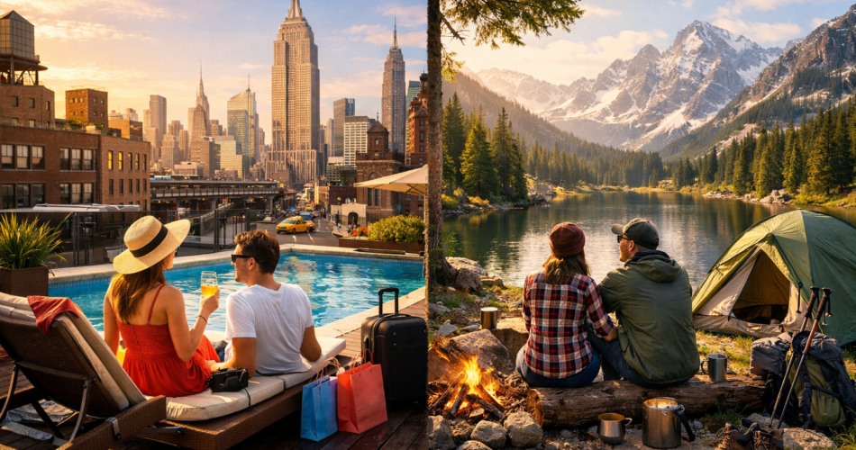 Pushime urbane vs pushime në natyrë