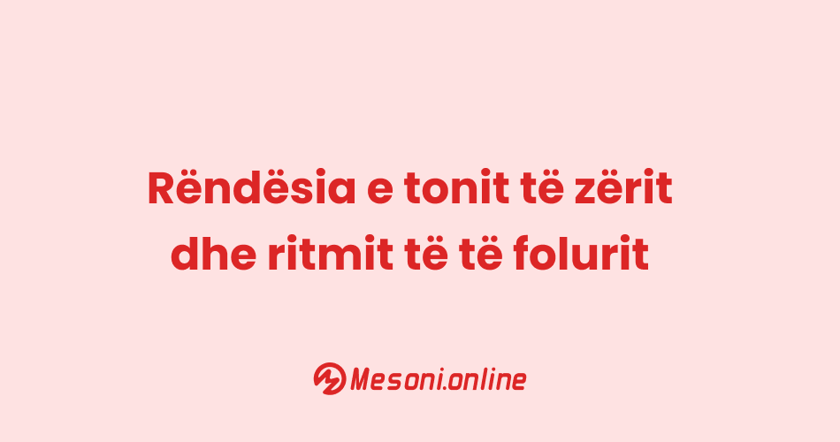 Rëndësia e tonit të zërit dhe ritmit të të folurit