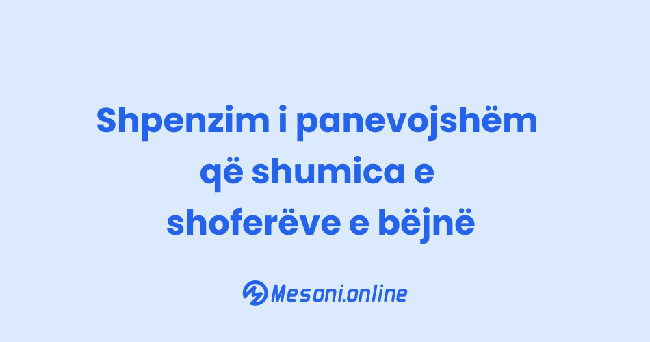 Shpenzim i panevojshëm që shumica e shoferëve e bëjnë