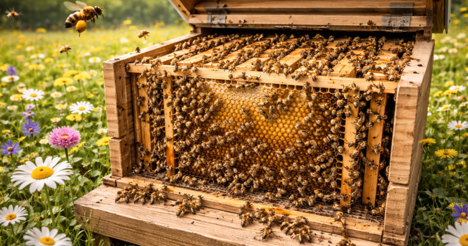 Si ta kuptoni nëse një koloni është e fortë në pranverë?