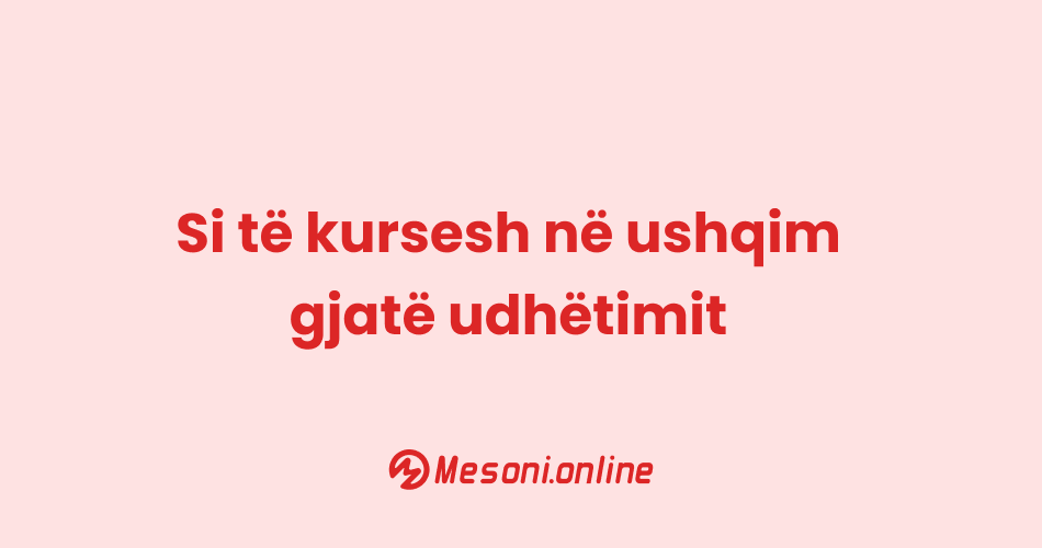 Si të kursesh në ushqim gjatë udhëtimit
