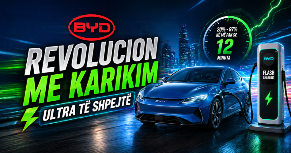 BYD revolucion me karikim ultra të shpejtë