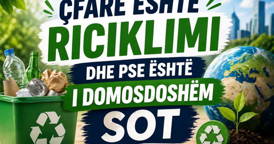 Çfarë është riciklimi dhe pse është i domosdoshëm sot