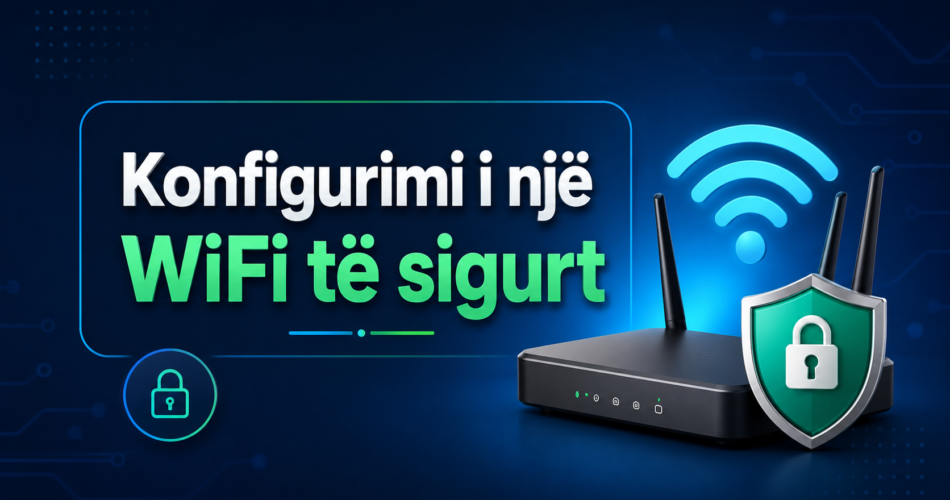 Konfigurimi i një WiFi të sigurt