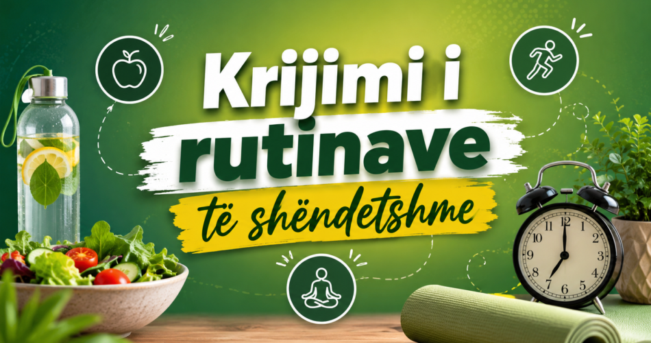 Krijimi i rutinave të shëndetshme