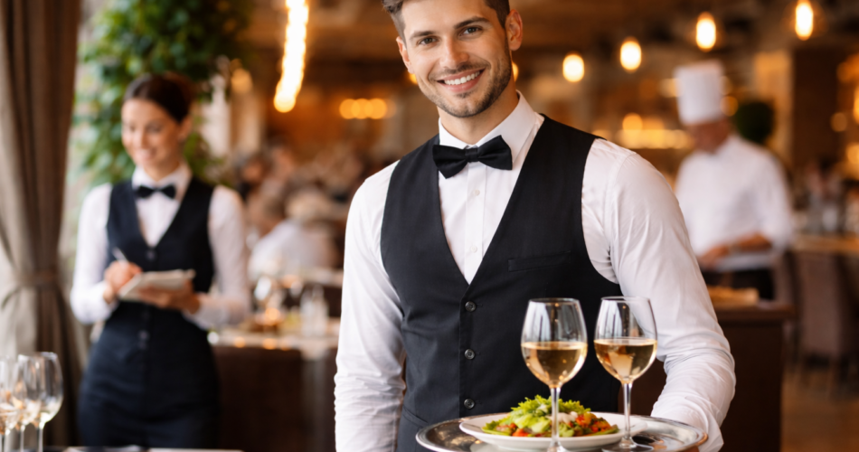 Bëhu kamarier profesional në vetëm pak kohë