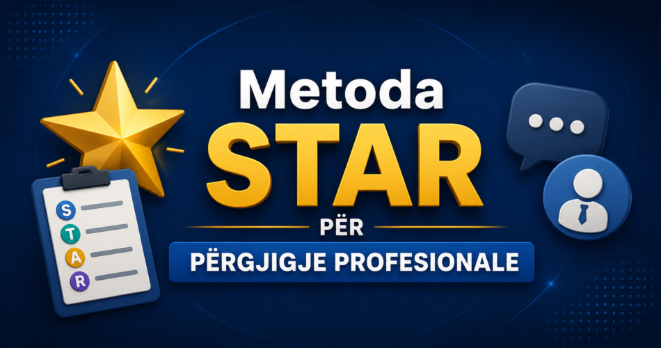 Metoda STAR për përgjigje profesionale