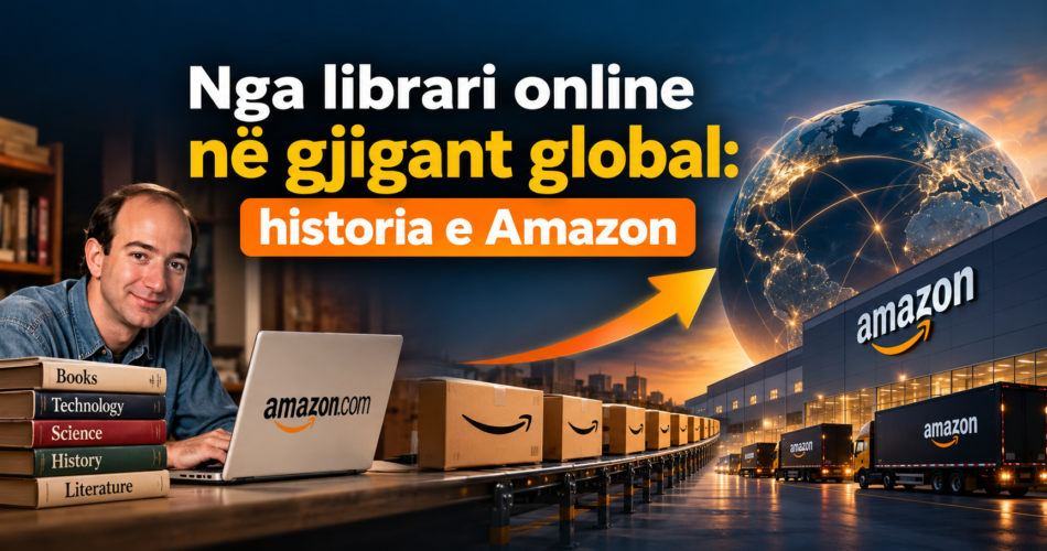Nga librari online në gjigant global: historia e Amazon