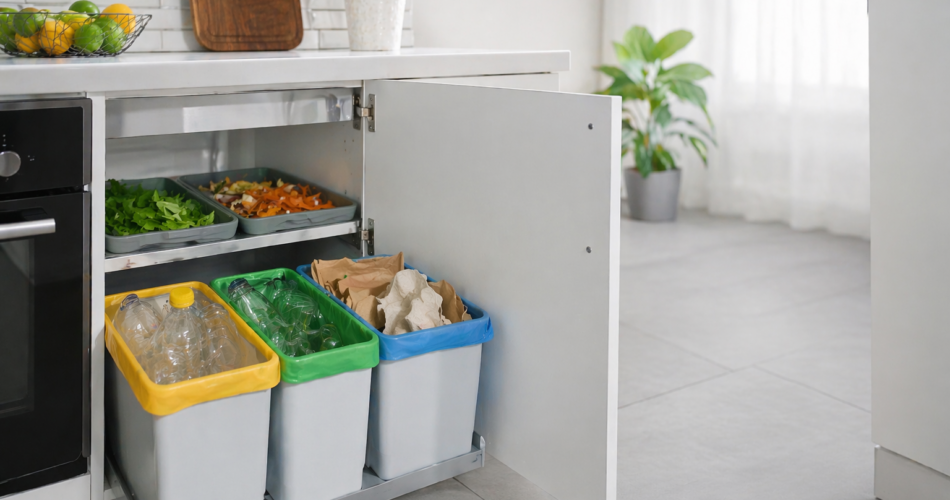 Organizimi i mbeturinave në kuzhinë: Zgjidhje të thjeshta