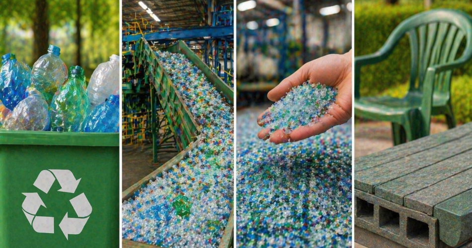 Si funksionon riciklimi: Nga mbeturina në produkt të ri