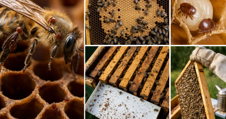 Si ta dalloni dhe menaxhoni varroan (Varroa destructor)