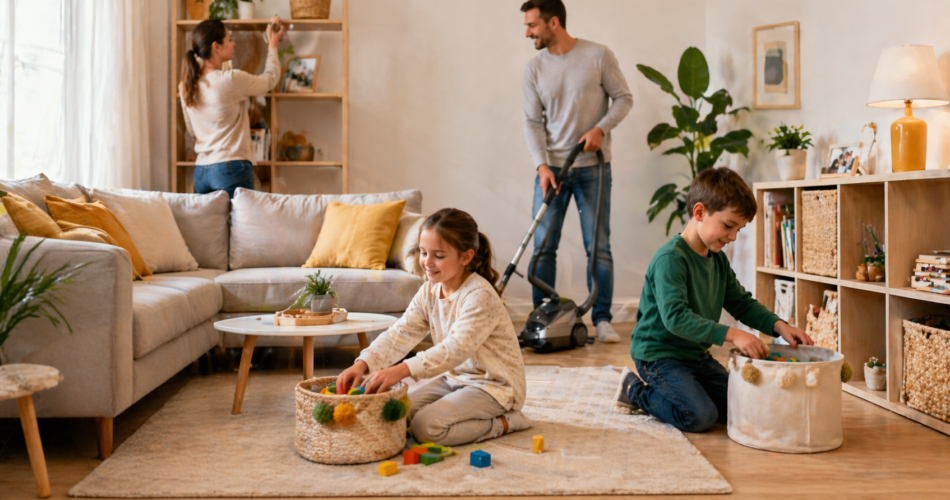 Zgjidhje praktike për shtëpi me fëmijë