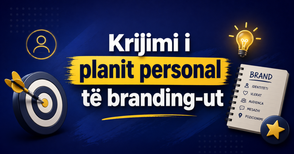 Krijimi i planit personal të branding-ut