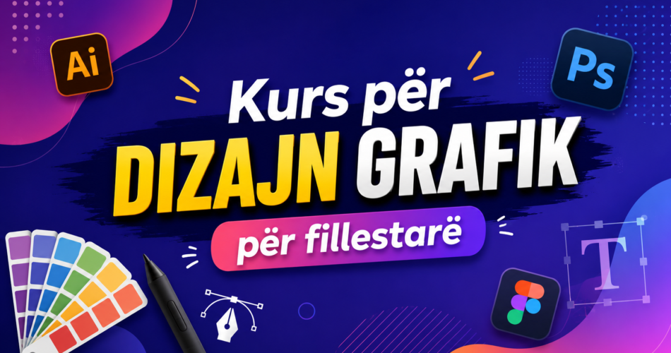 Kurs për Dizajn Grafik për fillestarë