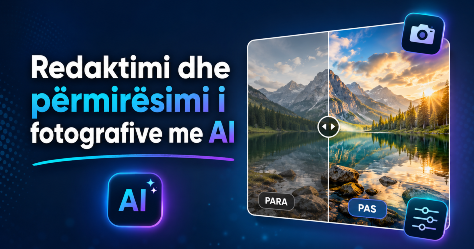 Redaktimi dhe përmirësimi i fotografive me AI