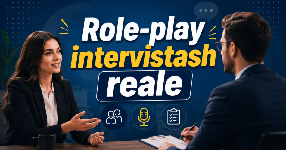 Role-play intervistash reale