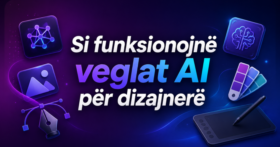 Si funksionojnë veglat AI për dizajnerë