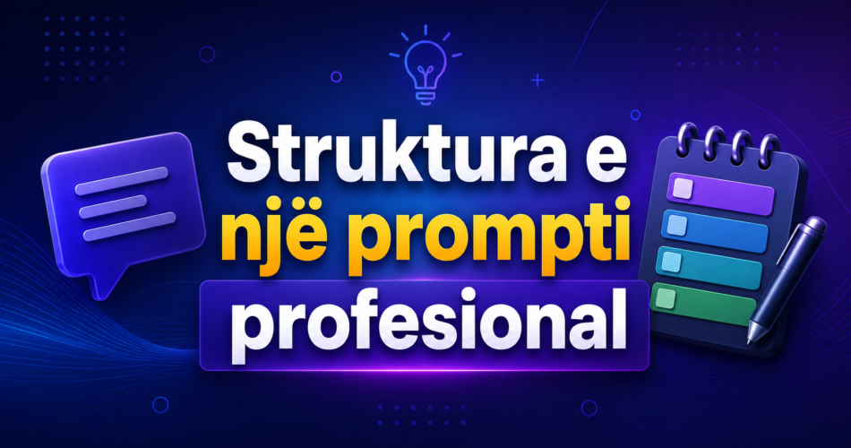 Struktura e një prompti profesional